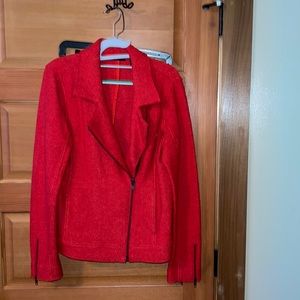 Tahari red blazer